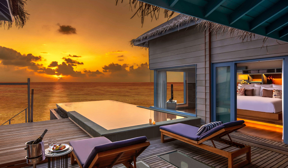 Raffles Maldives Meradhoo, Gaafu Alifu Atoll, Maldives. The Best Luxury Resorts in the Maldives by TravelPlusStyle.com