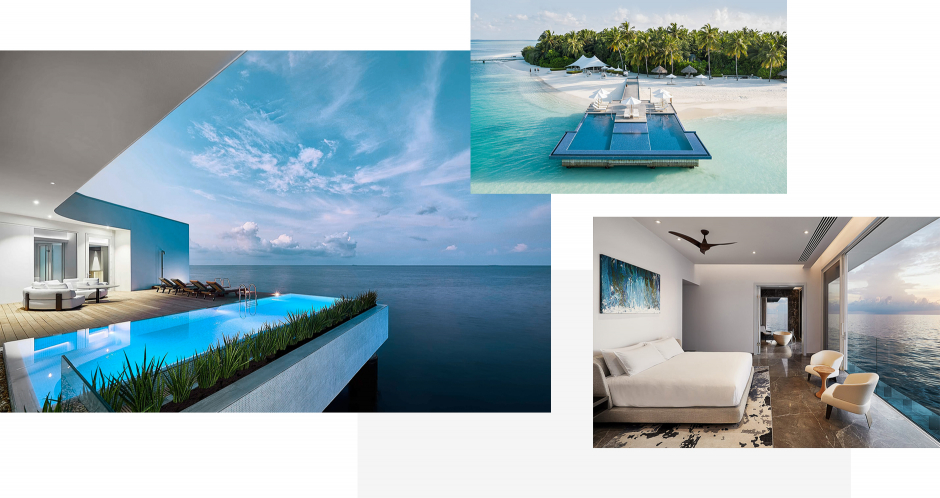 Conrad Maldives Rangali Island, Maldives. The Best Luxury Resorts in the Maldives by TravelPlusStyle.com