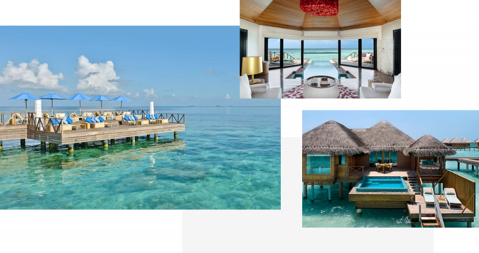 Huvafen Fushi, North Male Atoll, Maldives. The Best Luxury Resorts in the Maldives by TravelPlusStyle.com