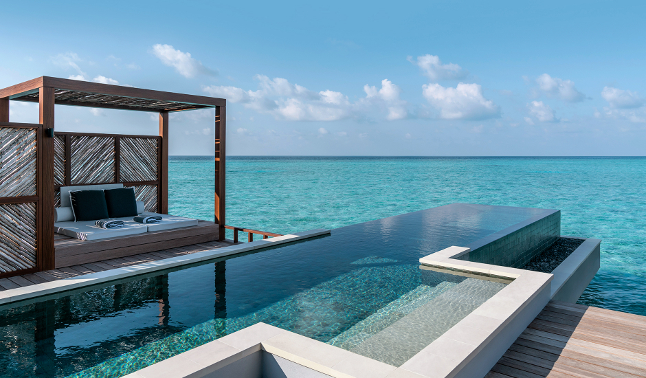 Four Seasons Landaa Giravaaru, Baa Atoll, Maldives. The Best Luxury Resorts in the Maldives by TravelPlusStyle.com