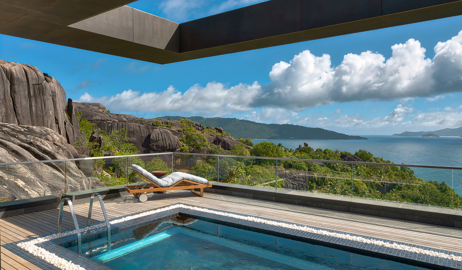 Six Senses Zil Pasyon, Félicité Island, Seychelles. The Best Luxury Resorts in the Seychelles. TravelPlusStyle.com