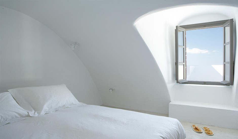 Villa Fabrica, Santorini, Greece. TravelPlusStyle.com