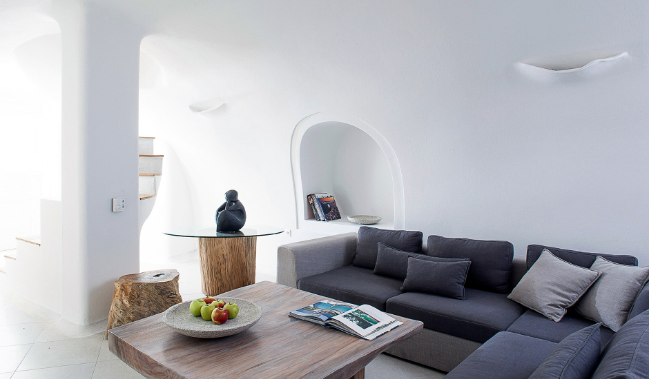 Native Eco Villa, Santorini, Greece. TravelPlusStyle.com