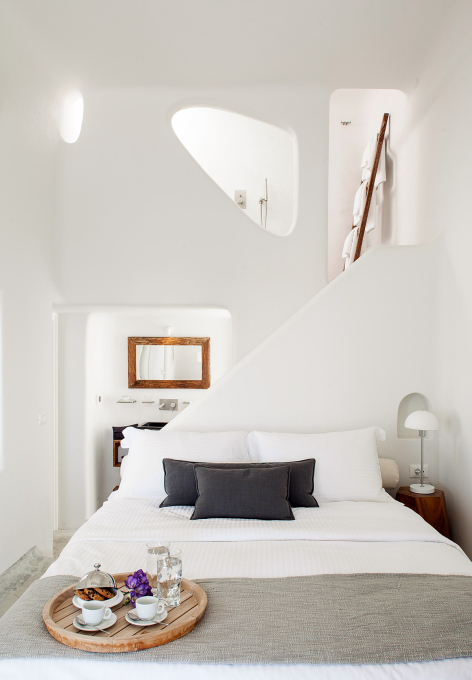 Native Eco Villa, Santorini, Greece. TravelPlusStyle.com