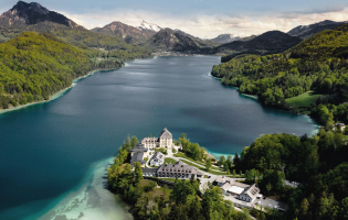 Rosewood Schloss Fuschl, Salzburg, Austria. The Best Luxury Hotel Openings of 2023 by TravelPlusStyle.com 