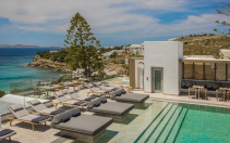 Grace Mykonos, Greece. Hotel Review by TravelPlusStyle. Photo © Grace Mykonos