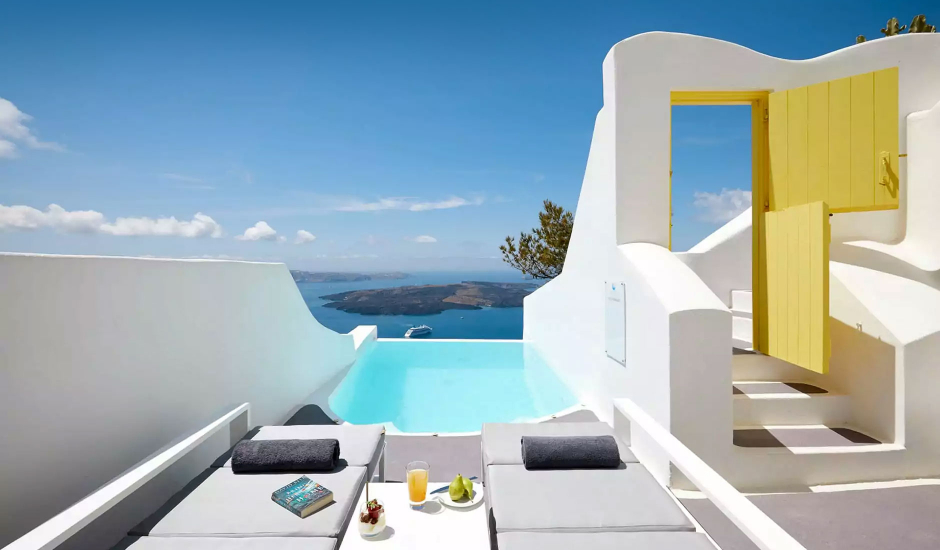 Dreams Luxury Suites, Greece. TravelPlusStyle.com