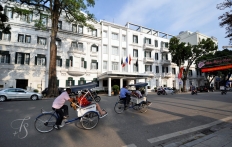 Exterior of Sofitel Legend Metropole, Hanoi. © Travel+Style