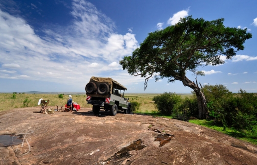 Breakfast on the Savannah. Masai Mara, Kenya © TravelPlusStyle.com