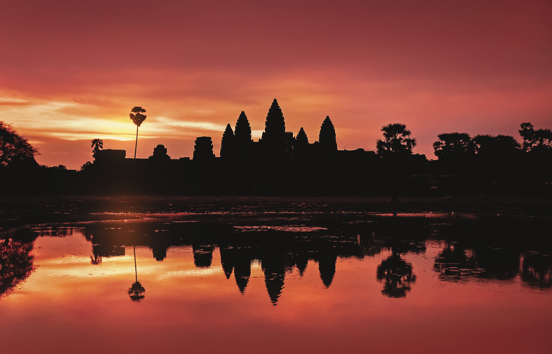 Sunrise at Angkor Wat, Cambodia • Photo © TravelPlusStyle Sunrise at Angkor Wat, Cambodia • Photo © TravelPlusStyle