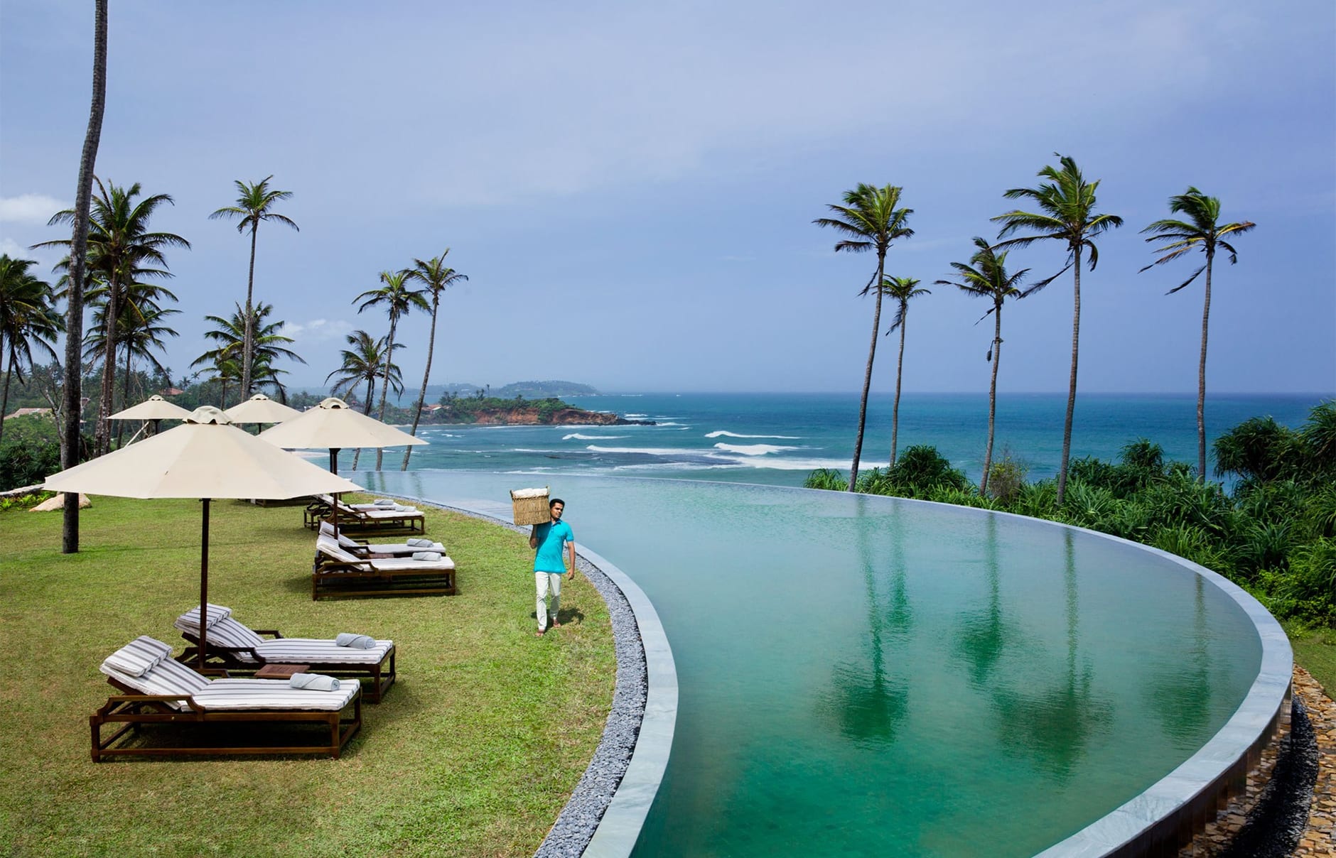 Cape Weligama, Sri Lanka. Luxury Hotel Review by TravelPlusStyle. Photo © Resplendent Ceylon