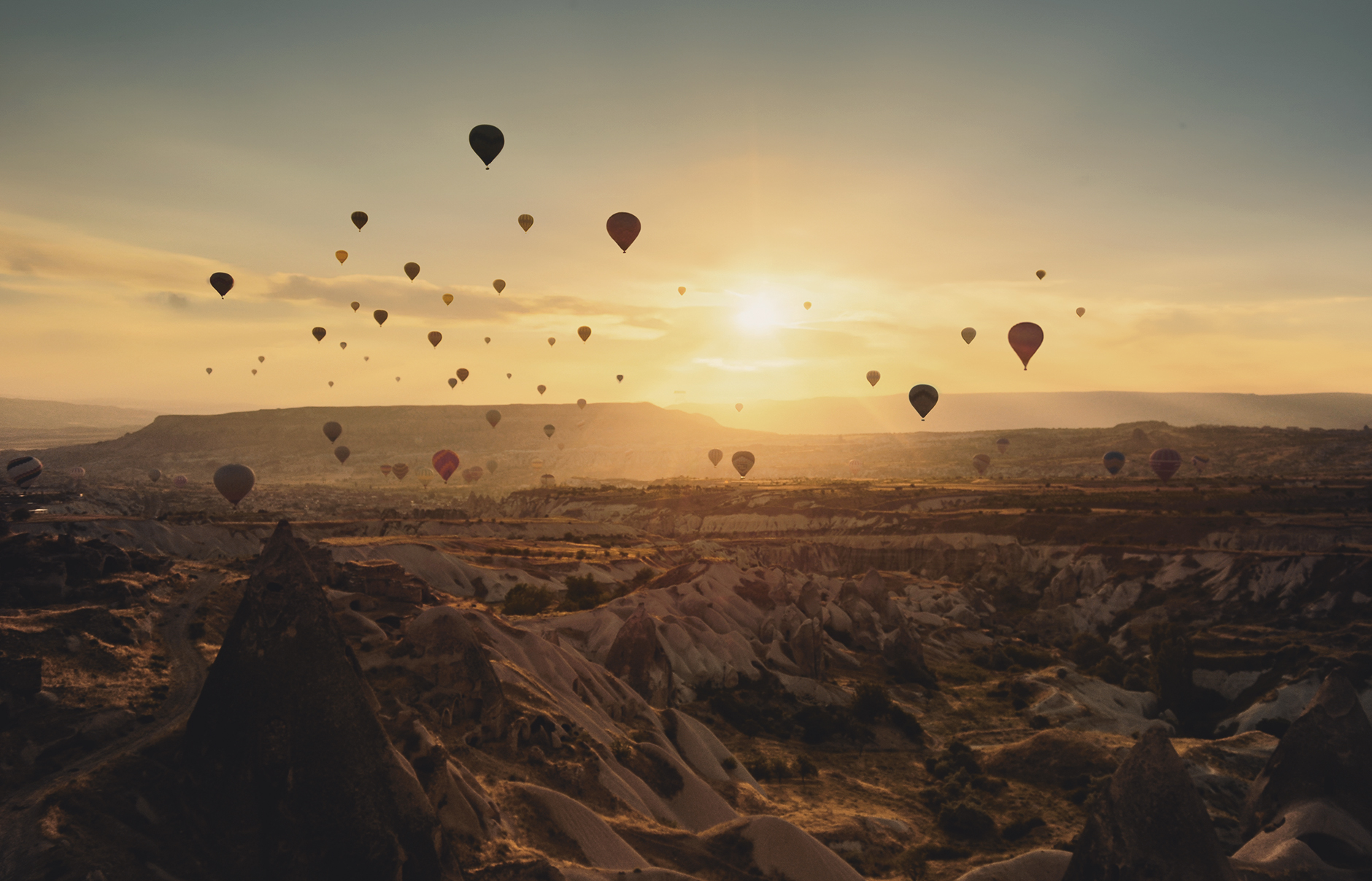 Taking a Hot Air Balloon Flight at Sunrise — The Best Things to Do in Cappadocia, Turkey • Photo © TravelPlusStyle turkey_agros_4737a
