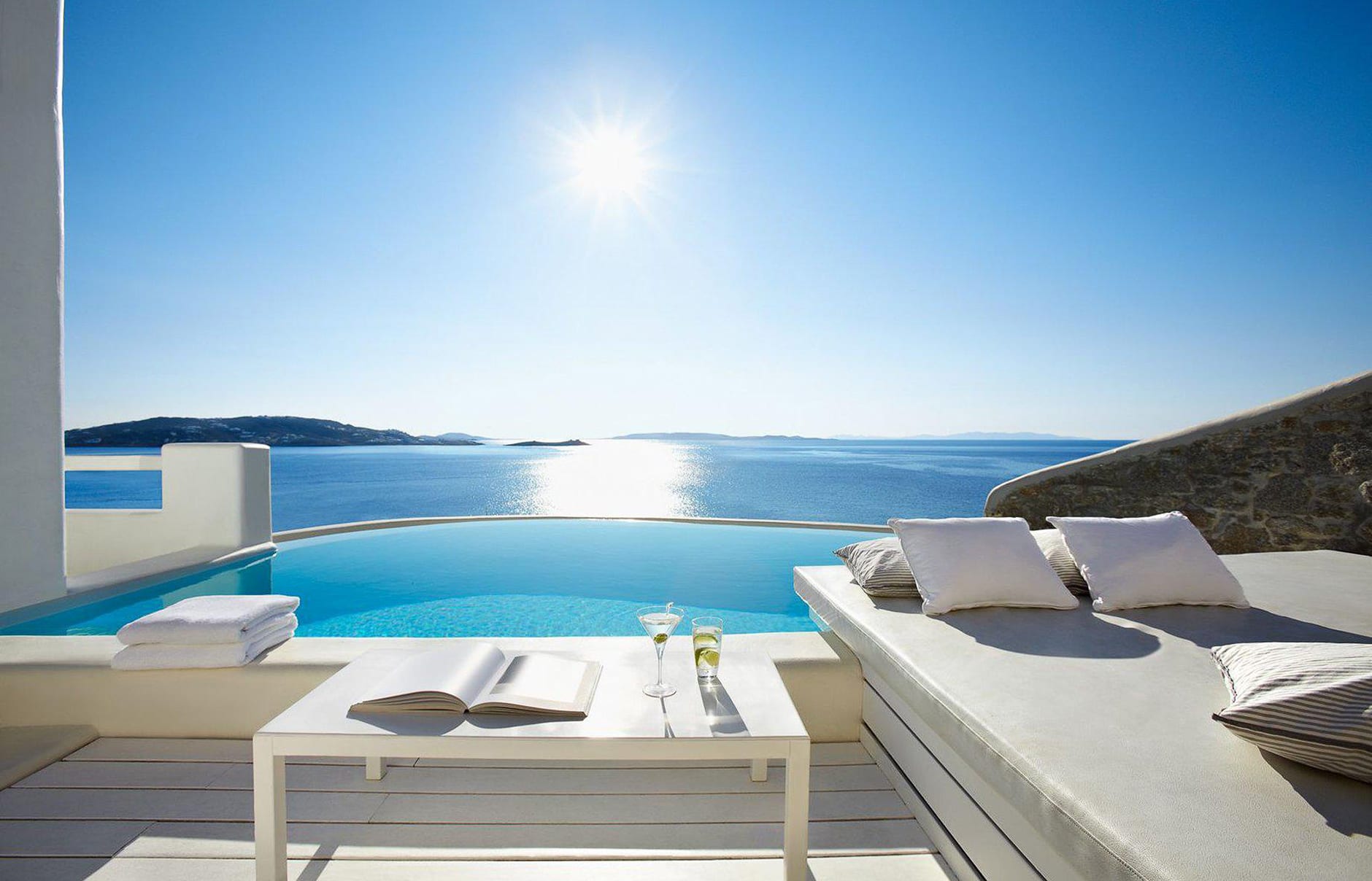 Cavo Tagoo, Mykonos, Greece. Hotel Review by TravelPlusStyle. Photo © Cavo Tagoo