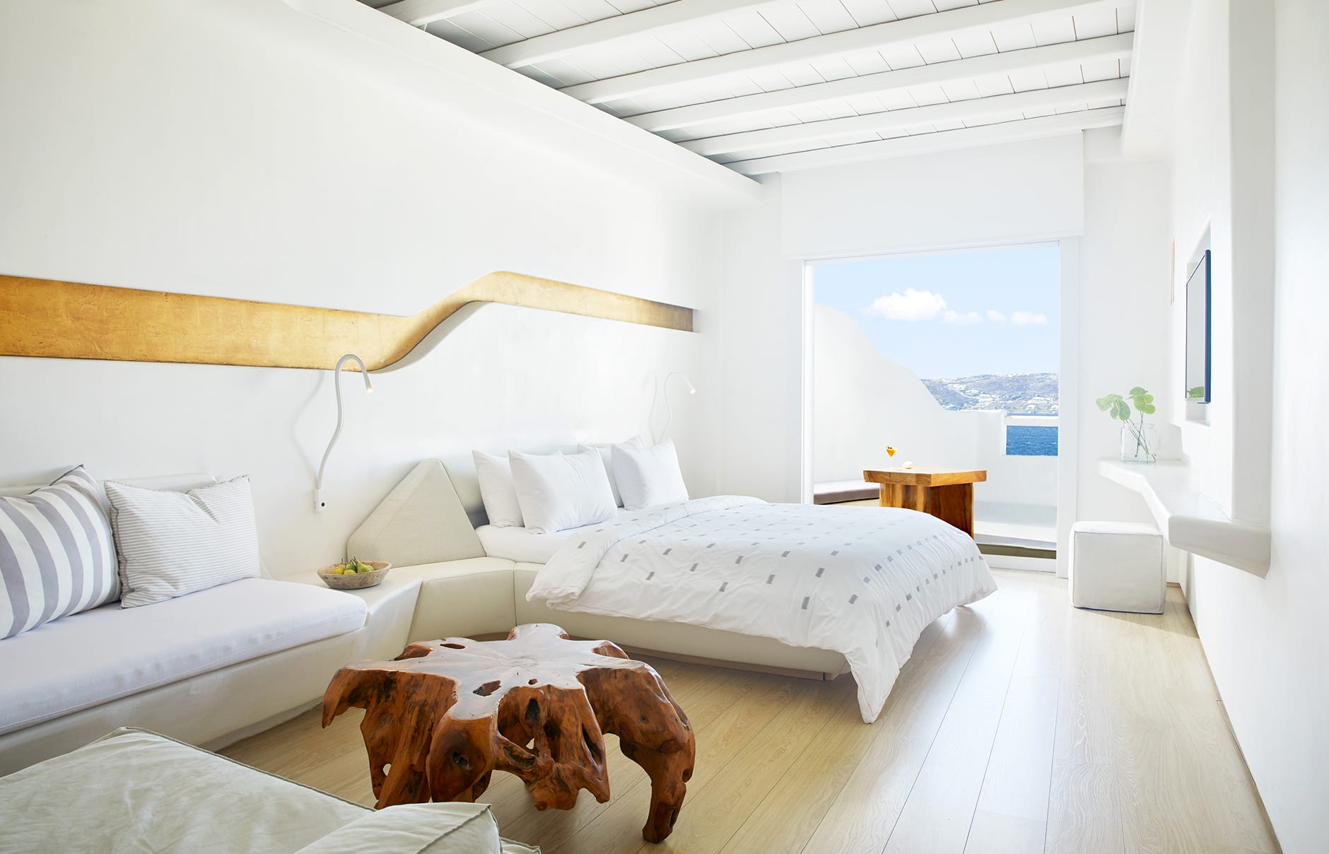 Cavo Tagoo, Mykonos, Greece. Hotel Review by TravelPlusStyle. Photo © Cavo Tagoo