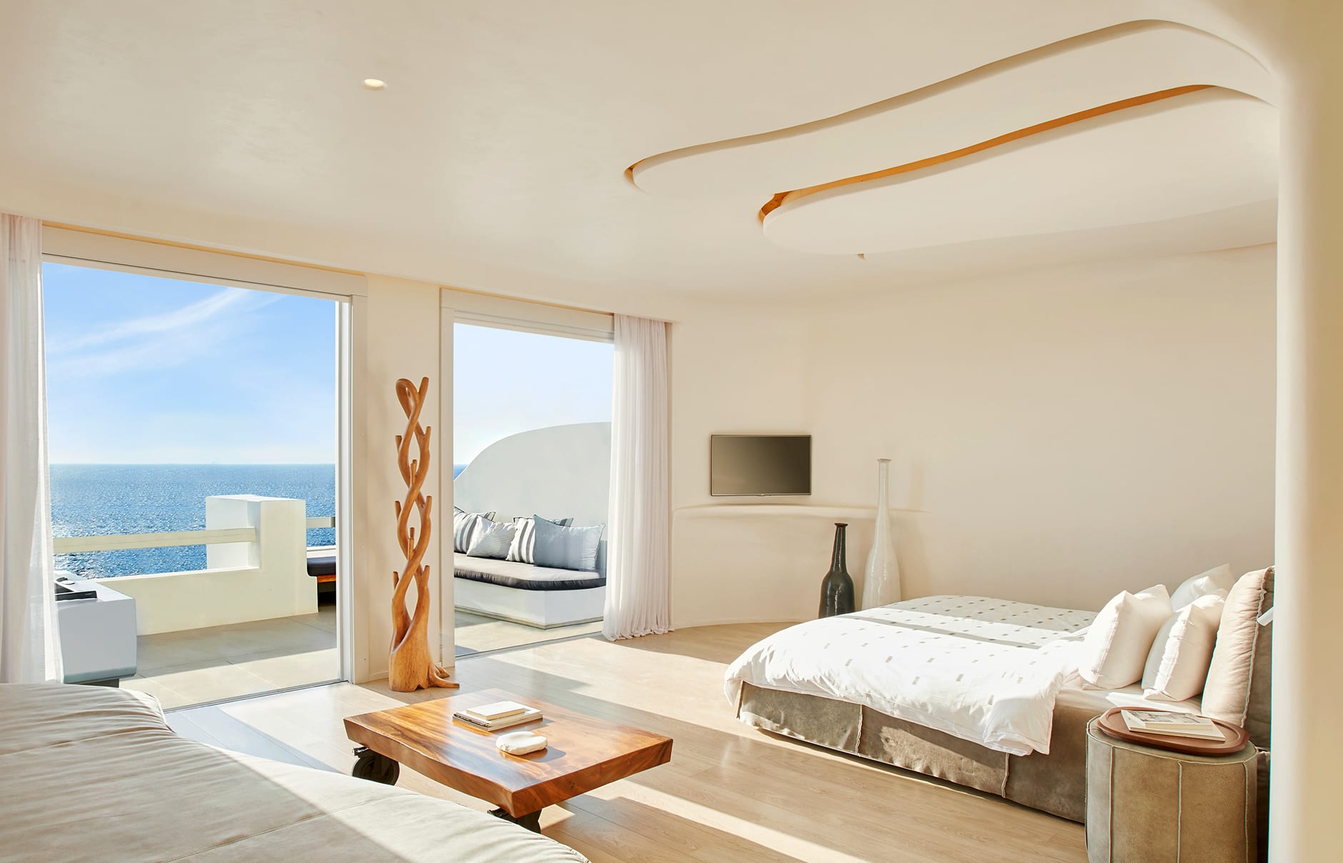 Cavo Tagoo, Mykonos, Greece. Hotel Review by TravelPlusStyle. Photo © Cavo Tagoo