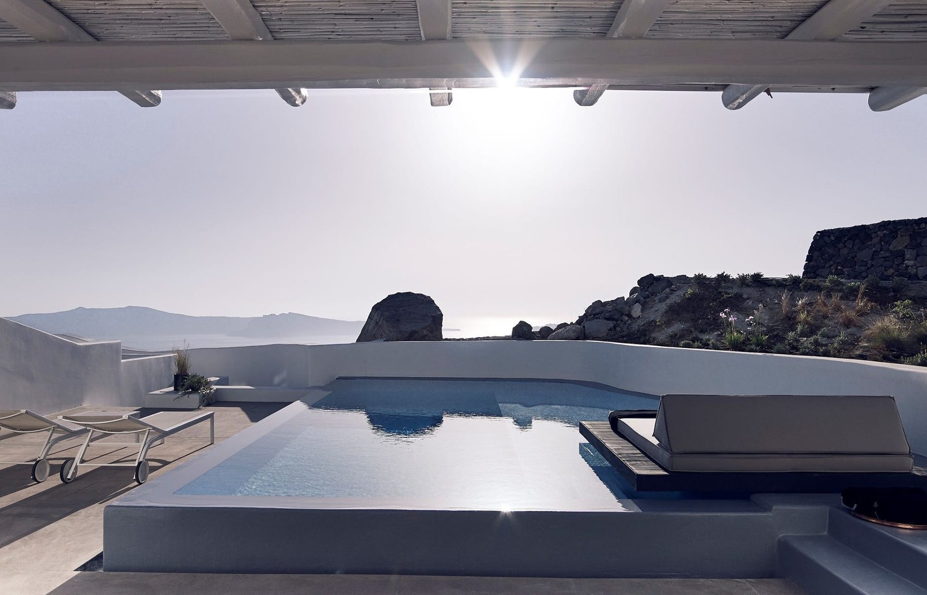 Cavo Tagoo Santorini, Greece. Luxury Hotel Review by TravelPlusStyle. Photo © CAVOTAGOO