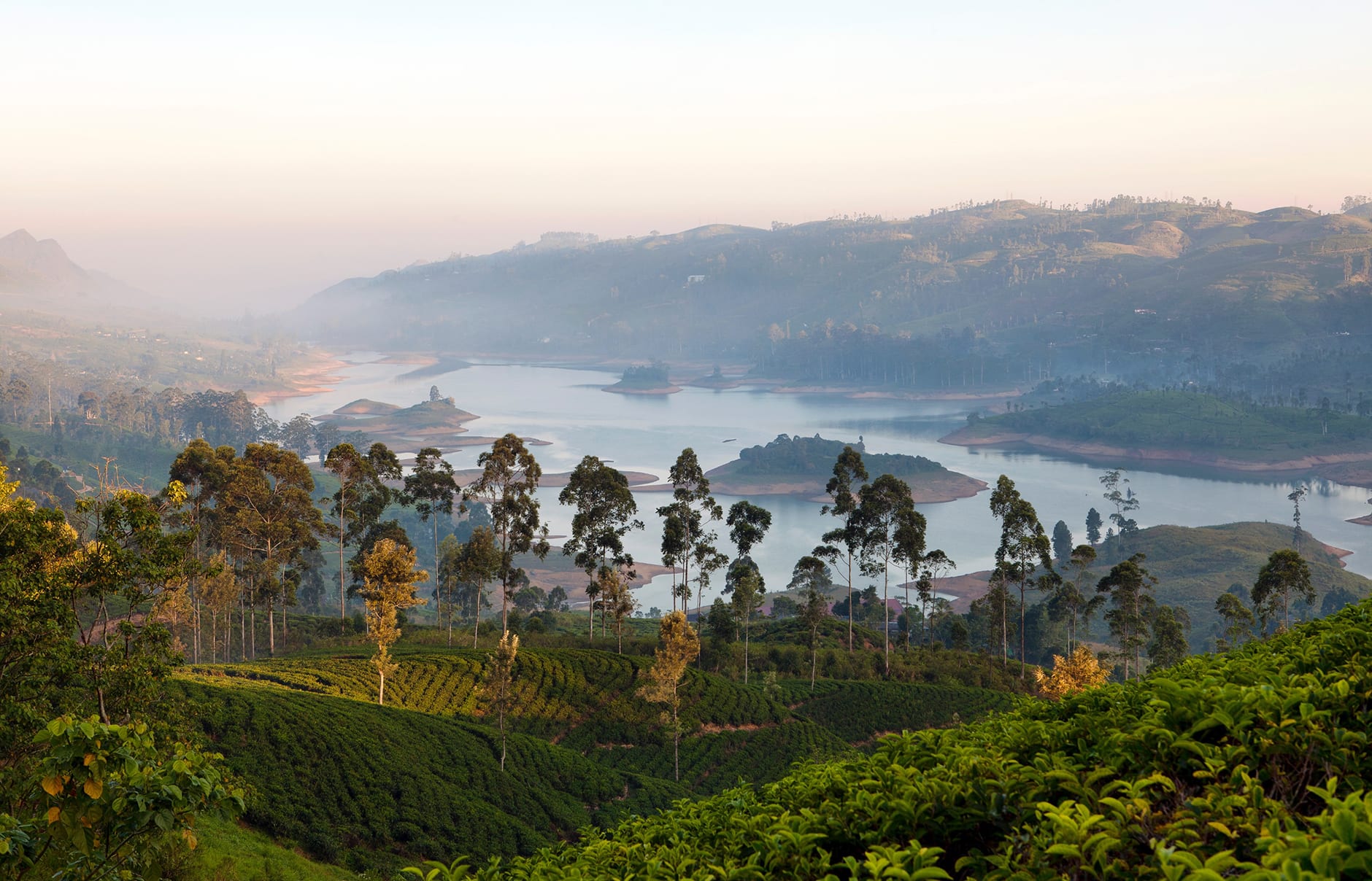 Castlereagh Lake. Ceylon Tea Trails, Sri Lanka. Hotel Review by TravelPlusStyle. Photo © Resplendent Ceylon