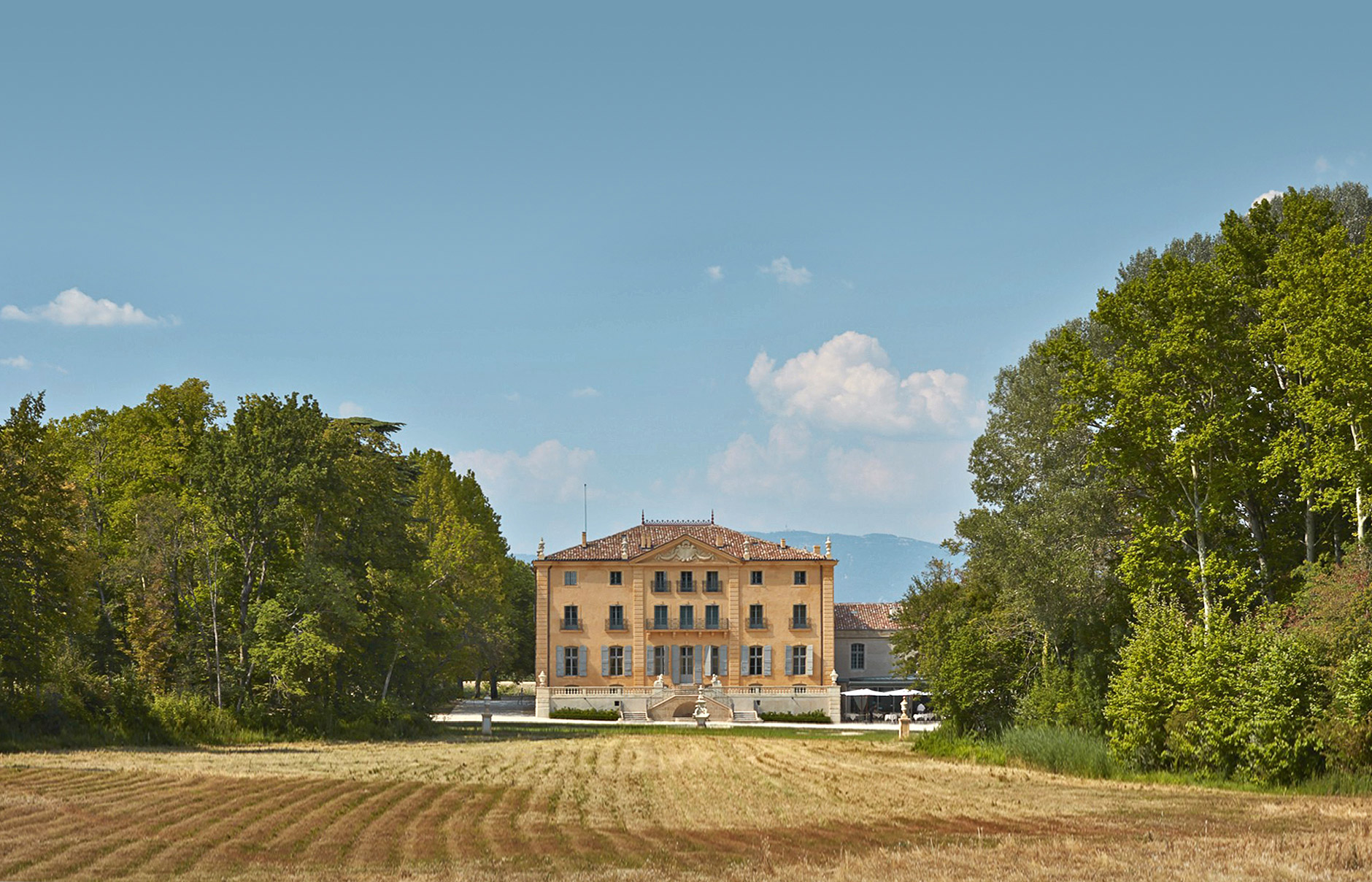 Château de Fonscolombe, Provence, France. Luxury Hotel Review by TravelPlusStyle. Photo © Château de Fonscolombe