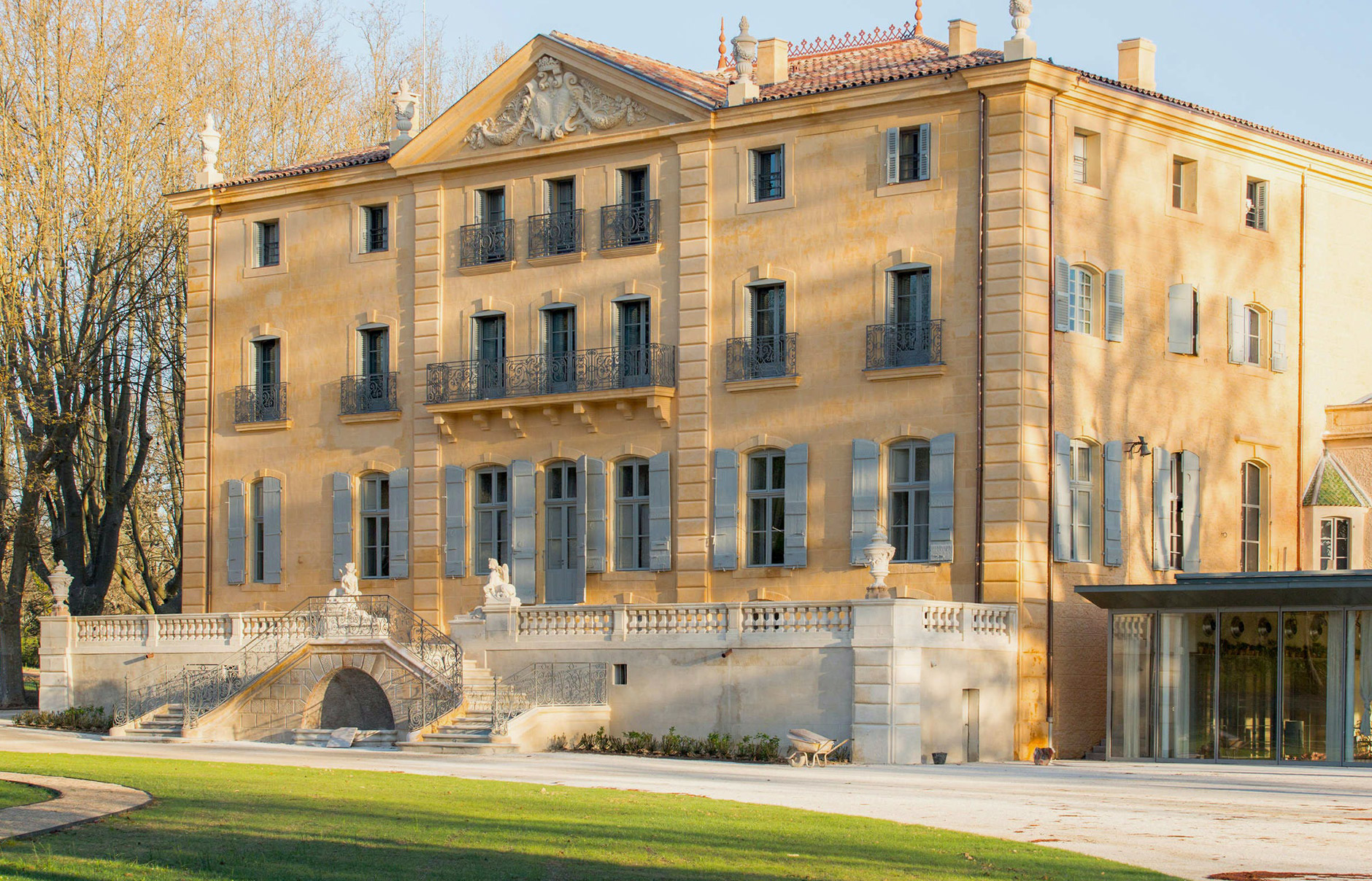 Château de Fonscolombe, Provence, France. Luxury Hotel Review by TravelPlusStyle. Photo © Château de Fonscolombe
