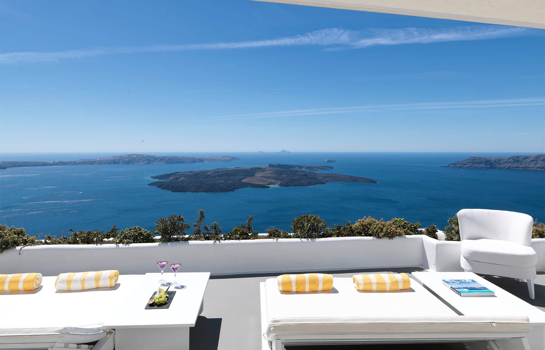 Chromata Santorini, Greece. Hotel Review by TravelPlusStyle. Photo © Chromata Santorini 