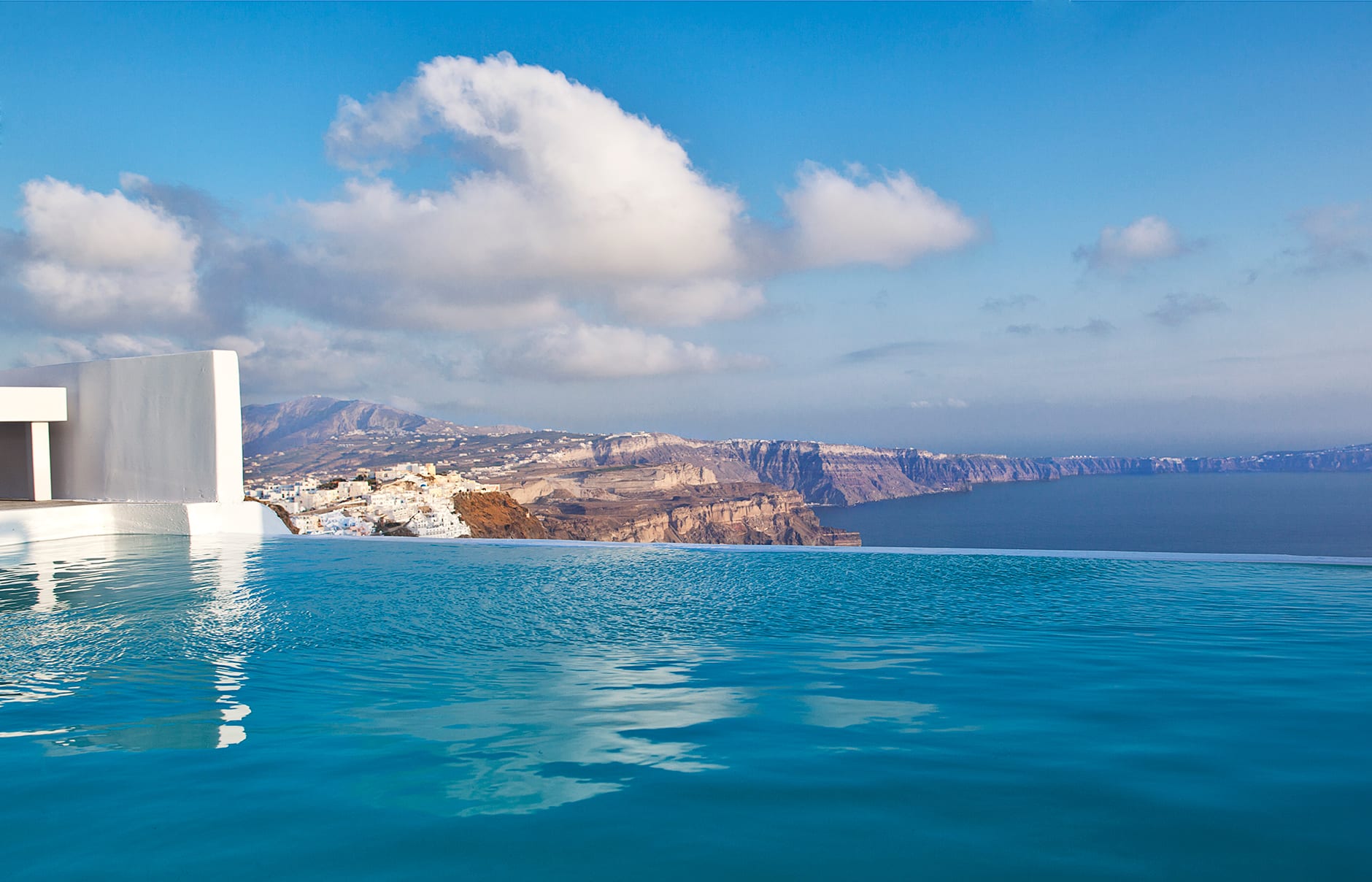 Chromata Santorini, Greece. Hotel Review by TravelPlusStyle. Photo © Chromata Santorini 