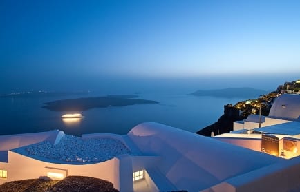 Chromata Up Style Hotel, Santorini. © Katikies