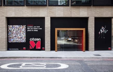 citizenM hotel London Bankside. © citizenM Hotels