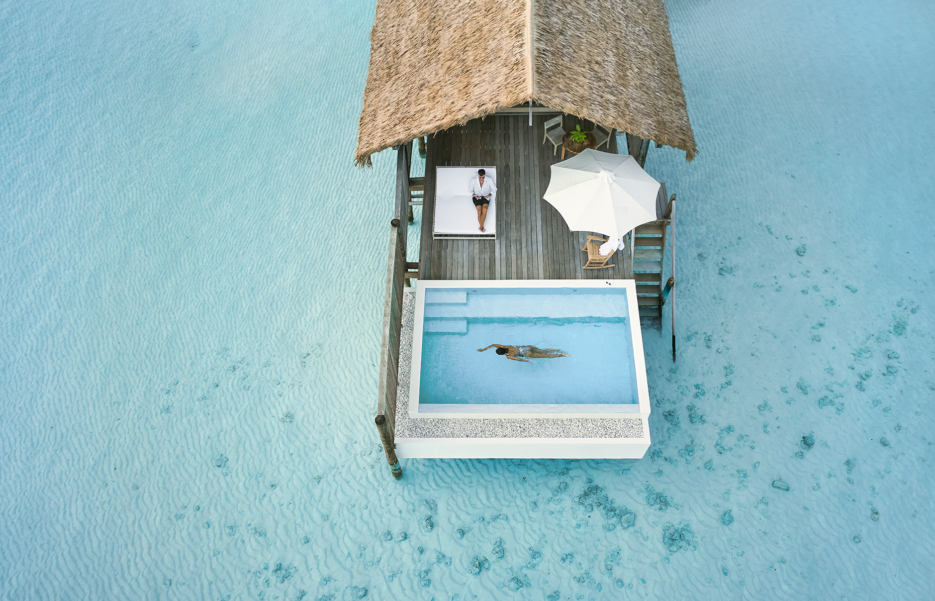 COMO Cocoa Island - Maldives. Luxury Hotel Review by TravelPlusStyle. Photo © COMO Hotels and Resorts