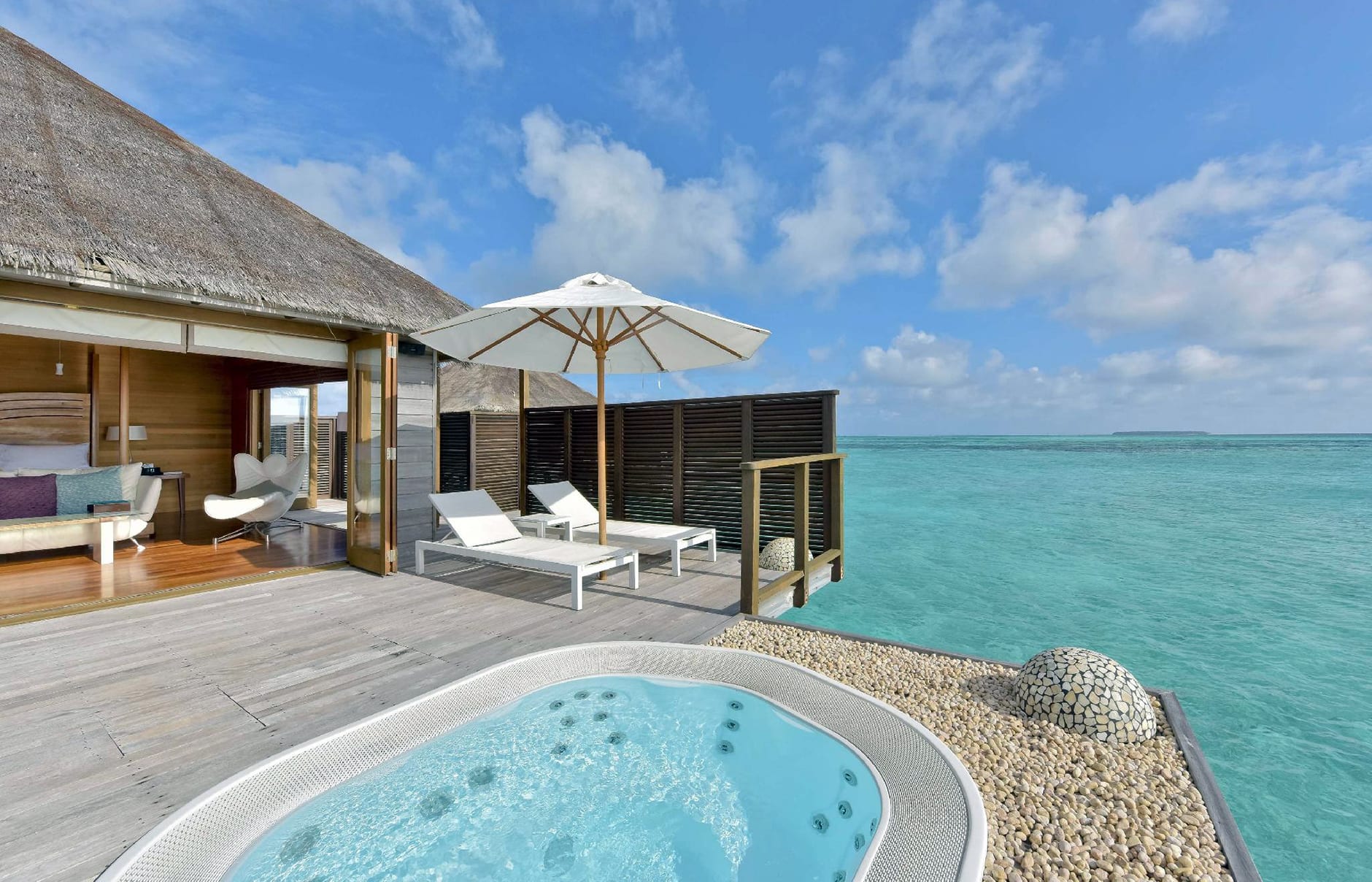 Conrad Maldives Rangali Island, Maldives. Luxury Hotel Review by TravelPlusStyle. Photo © Hilton