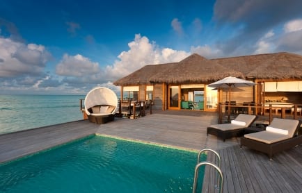 Conrad Maldives Rangali Island, Maldives. © Hilton