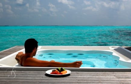 Conrad Maldives Rangali Island. © Travel+Style