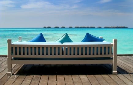 Conrad Maldives Rangali Island. © Travel+Style