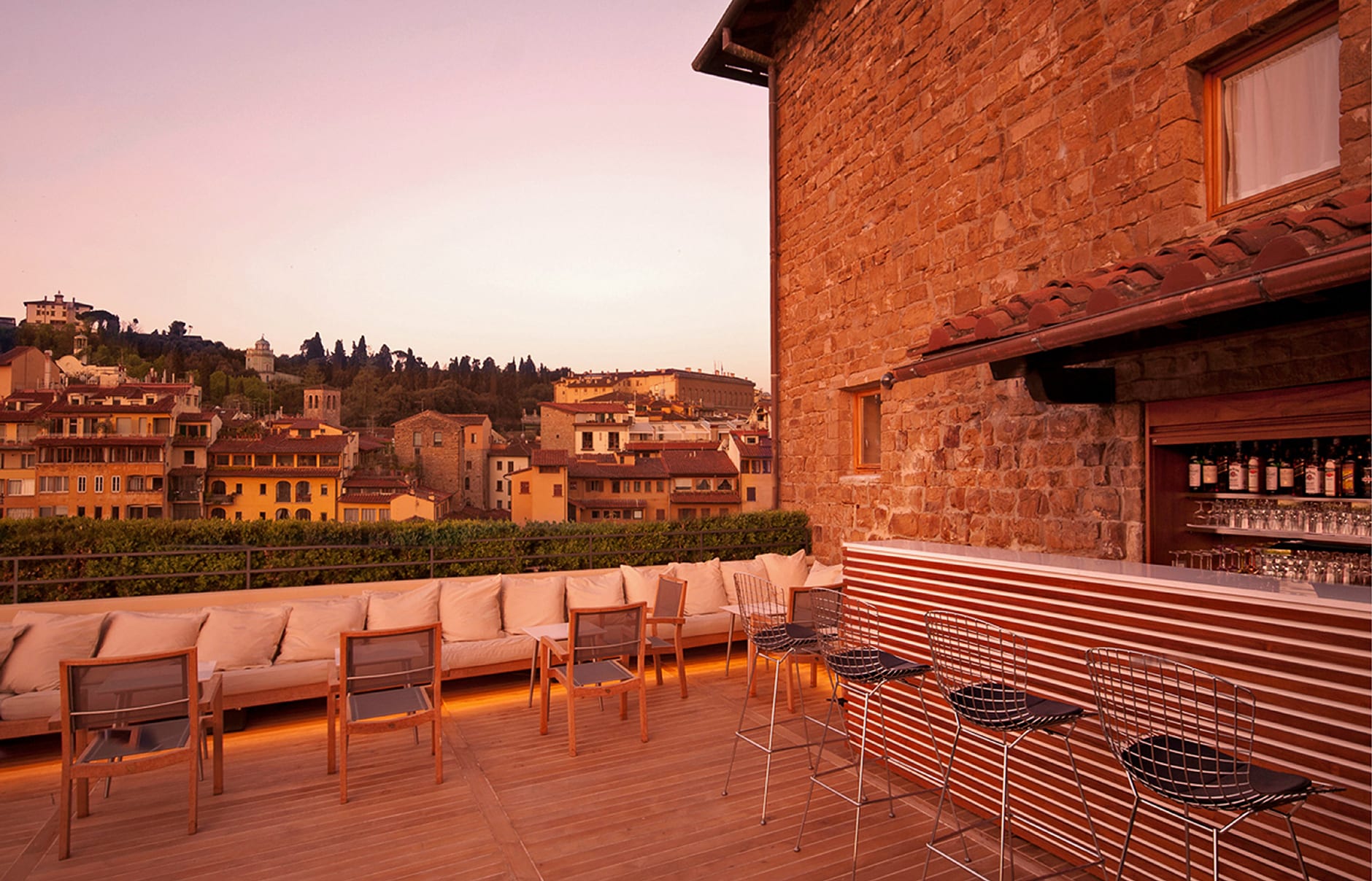 Continentale, Florence, Italy. Hotel Review by TravelPlusStyle. Photo © Lungarno Collection