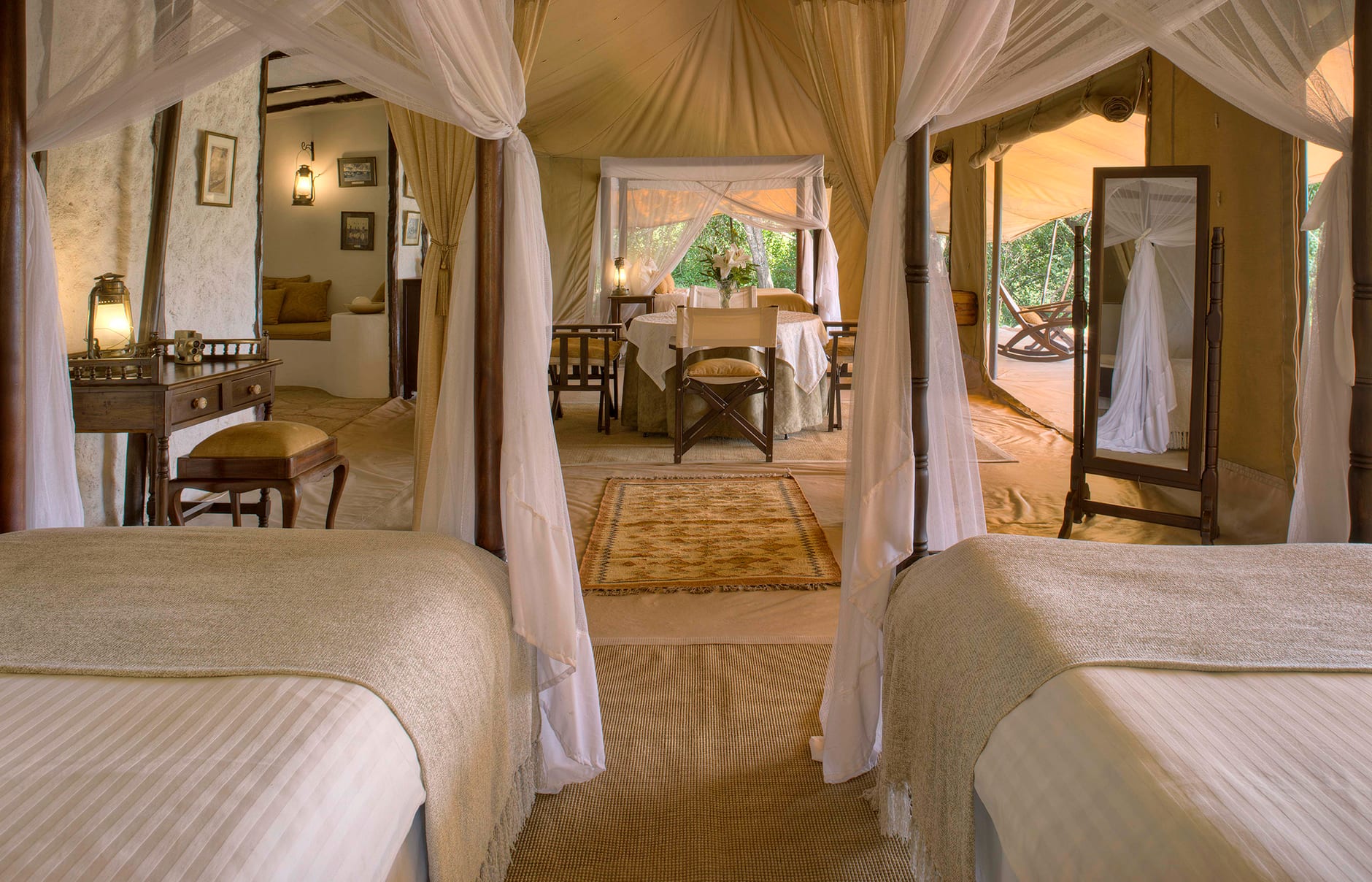 Cottars 1920s Camp Masai Mara, Kenya. Hotel Review by TravelPlusStyle. Photo © Cottar's Safaris