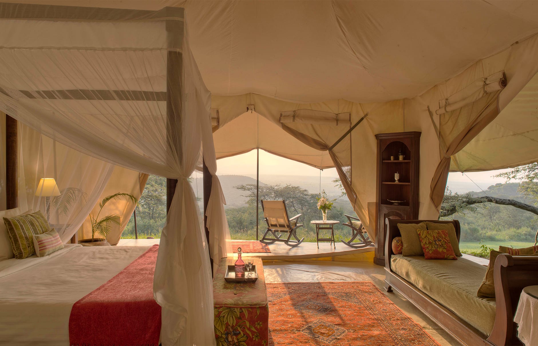 Cottars 1920s Camp Masai Mara, Kenya. Hotel Review by TravelPlusStyle. Photo © Cottar's Safaris