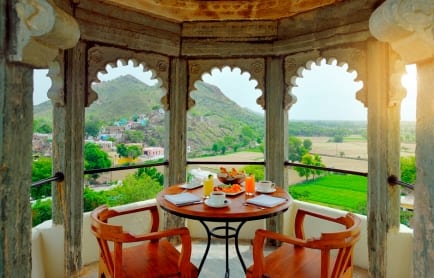 Devi Garh Suite terrace