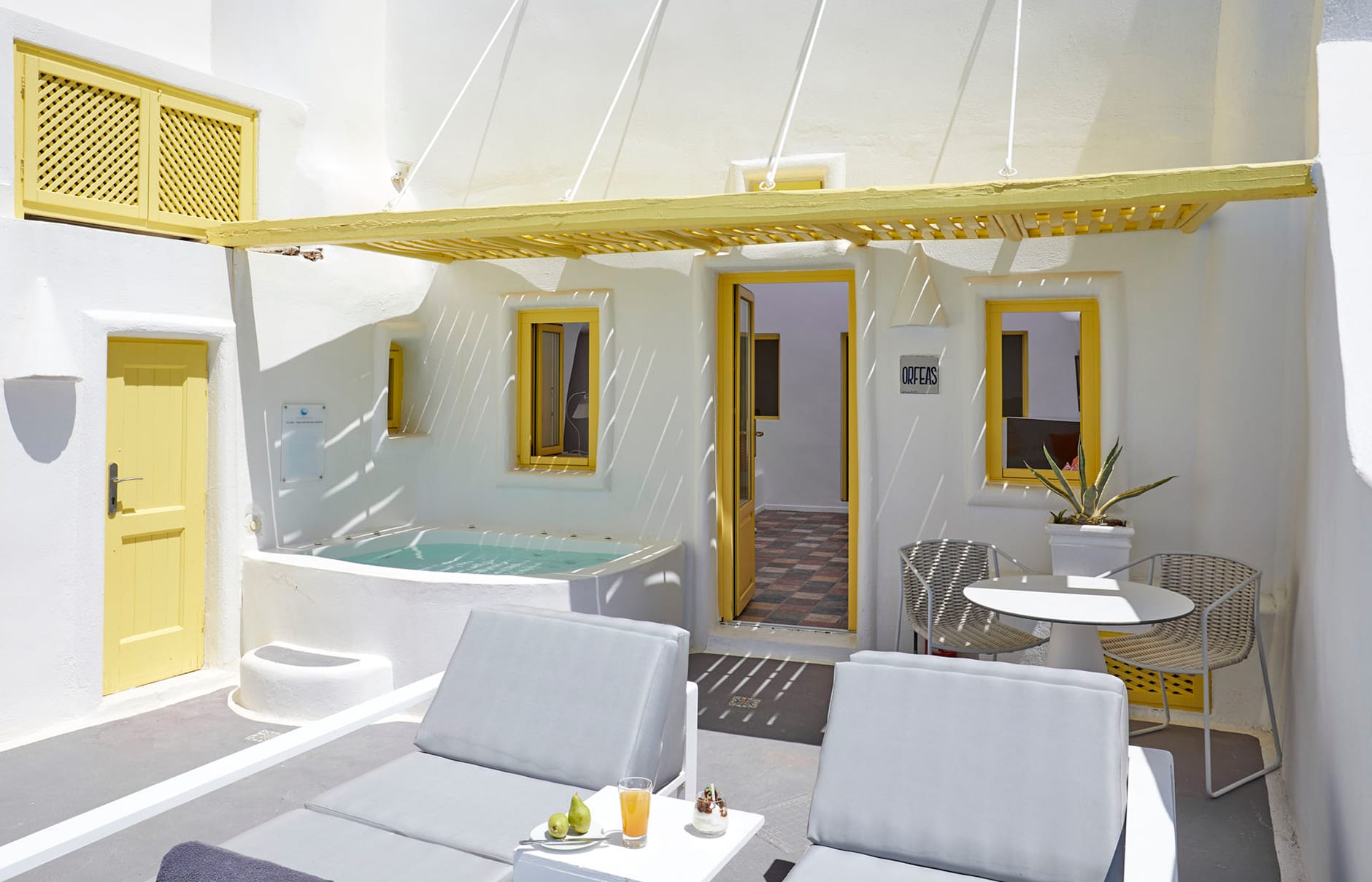 Dreams Luxury Suites, Santorini. Hotel Review by TravelPlusStyle. Photo © Dreams Luxury Suites