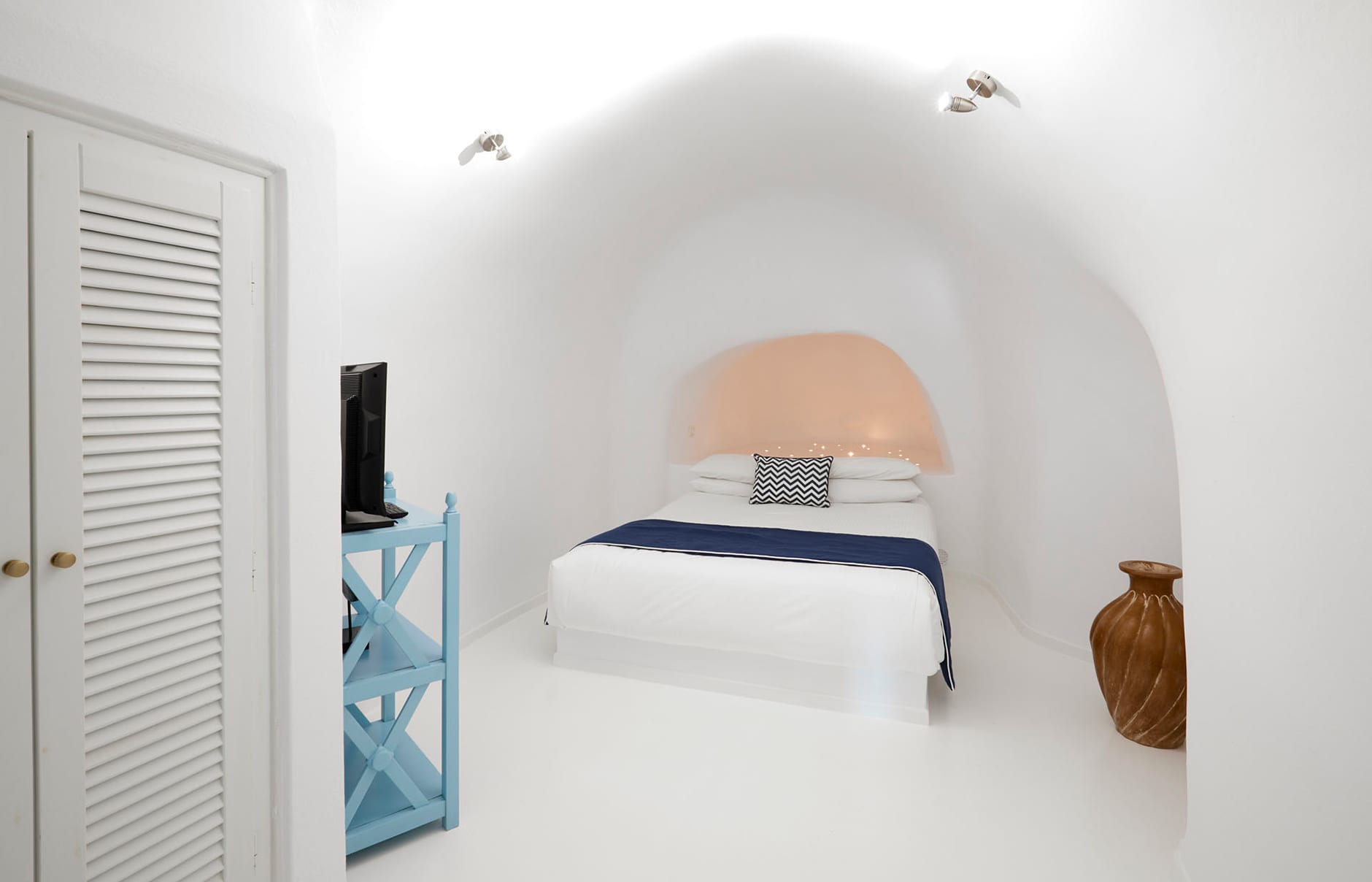 Dreams Luxury Suites, Santorini. Hotel Review by TravelPlusStyle. Photo © Dreams Luxury Suites