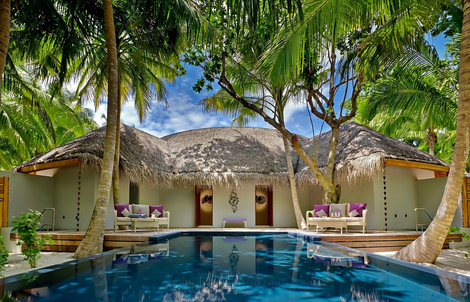 Dusit Thani Maldives, Baa Atoll, Maldives. Hotel Review by TravelPlusStyle. Photo © Dusit International