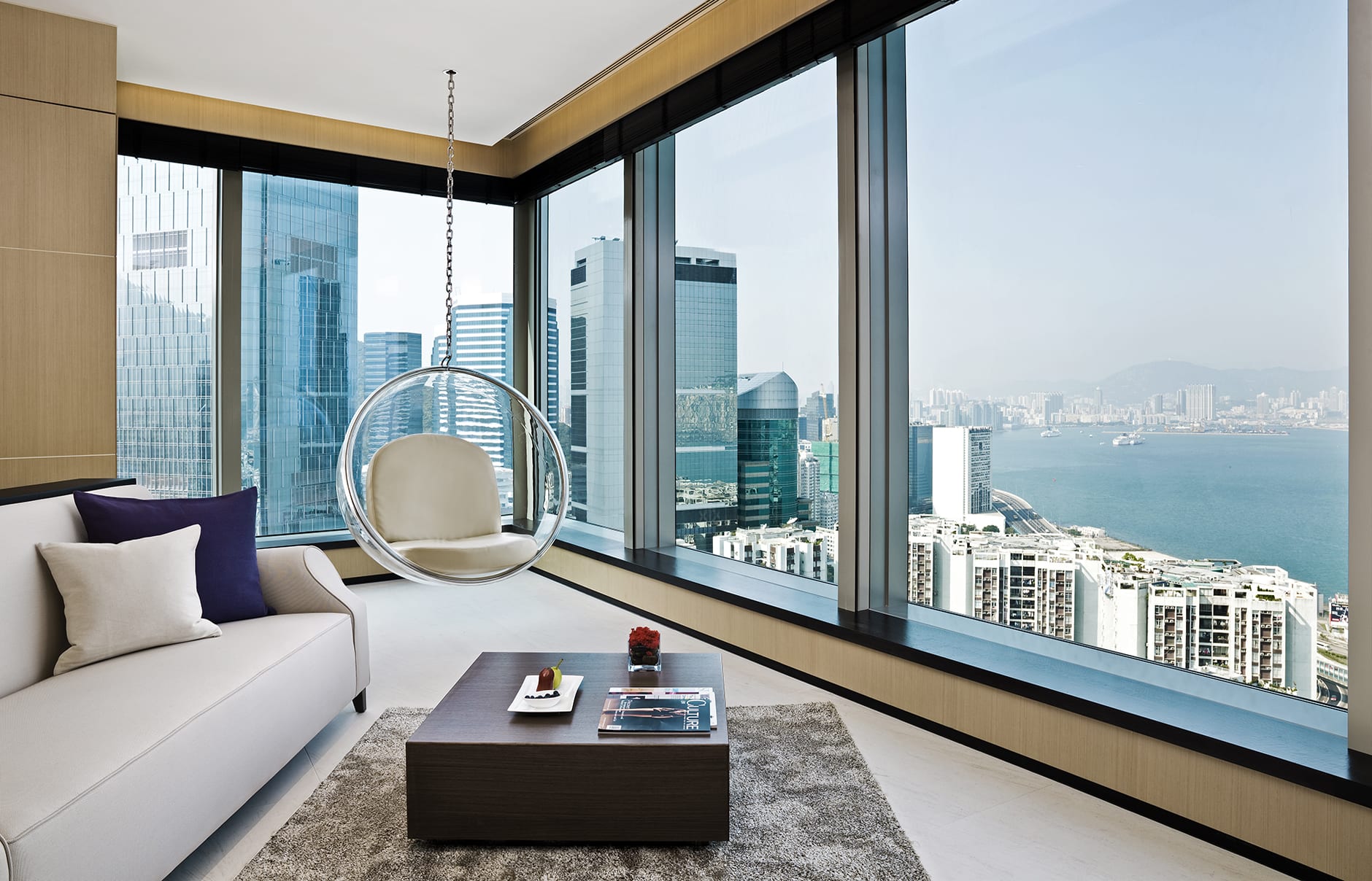 Suite. EAST Hong Kong, Hong Kong. Hotel Review by TravelPlusStyle. Photo © Swire Hotels