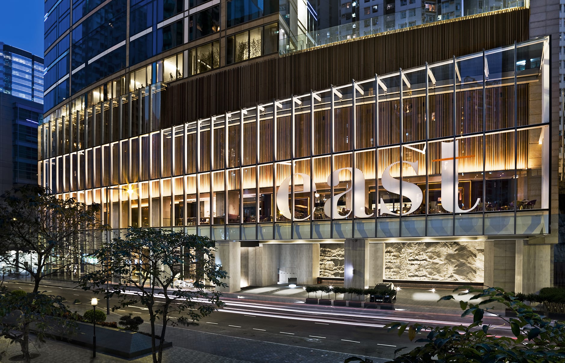 Exterior. EAST Hong Kong, Hong Kong. Hotel Review by TravelPlusStyle. Photo © Swire Hotels