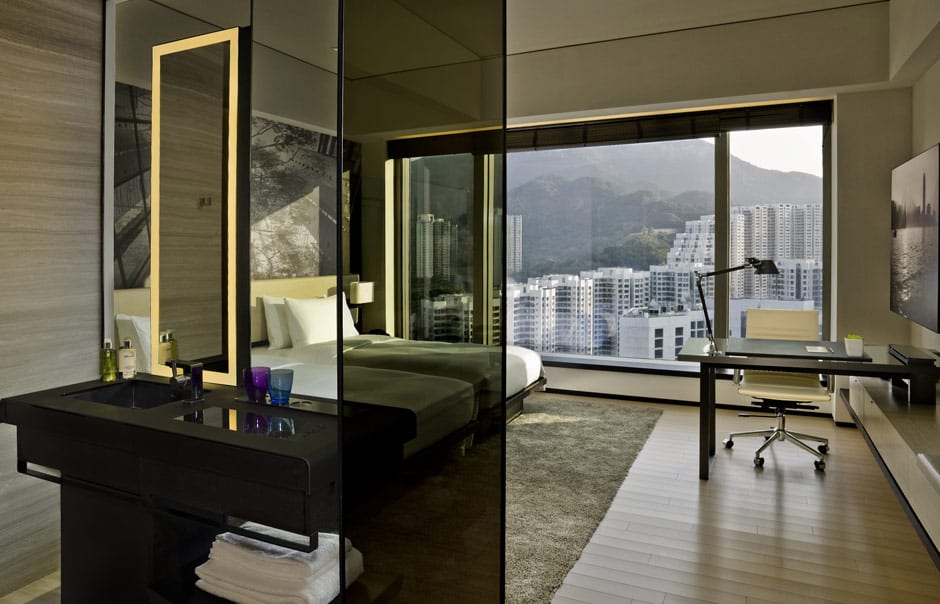 Urban view twin. EAST Hong Kong, Hong Kong. Hotel Review by TravelPlusStyle. Photo © Swire Hotels