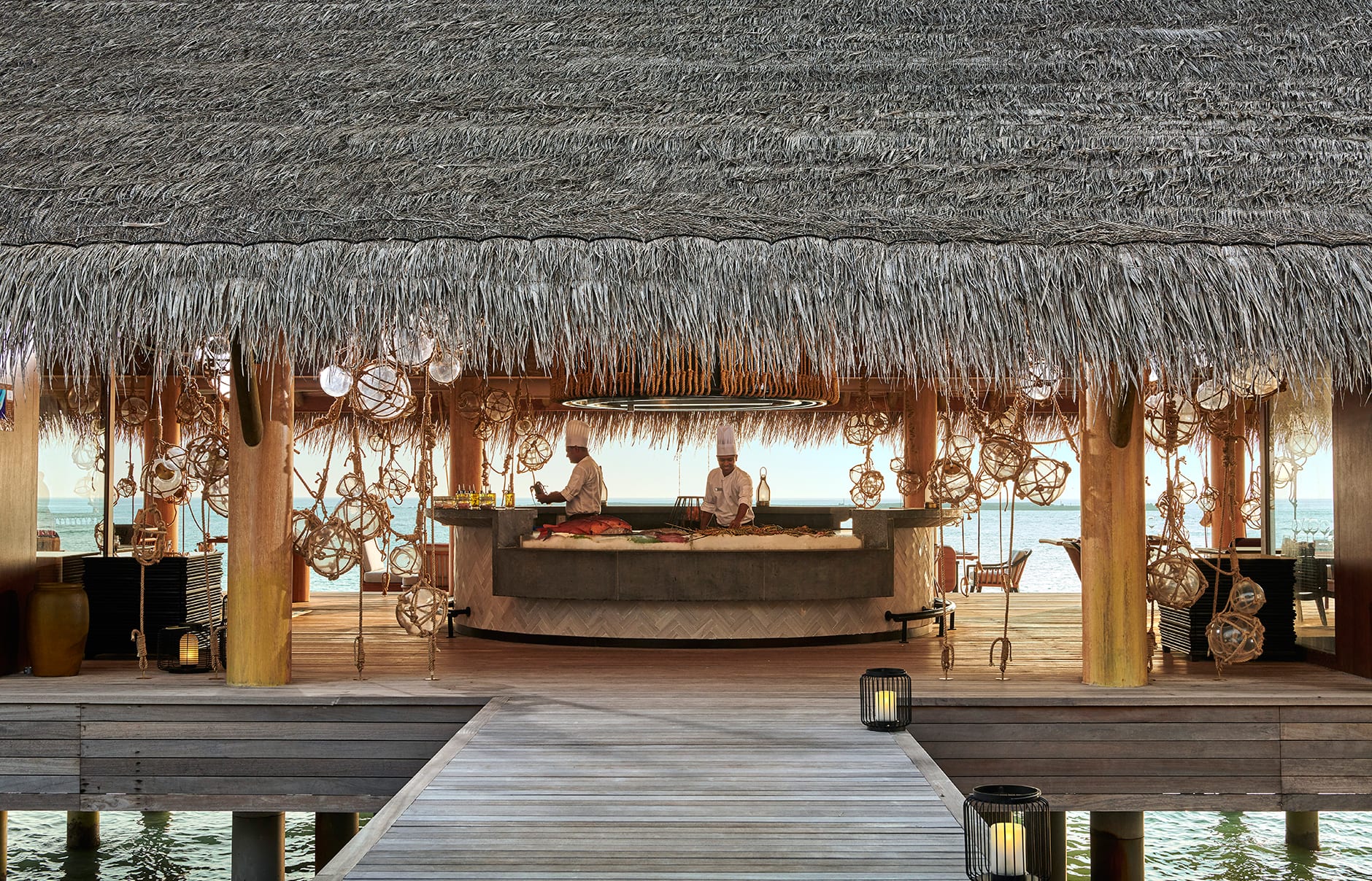 Fairmont Maldives, Sirru Fen Fushi, 
Shaviyani Atoll, Maldives. Hotel Review by TravelPlusStyle. Photo © AccorHotels