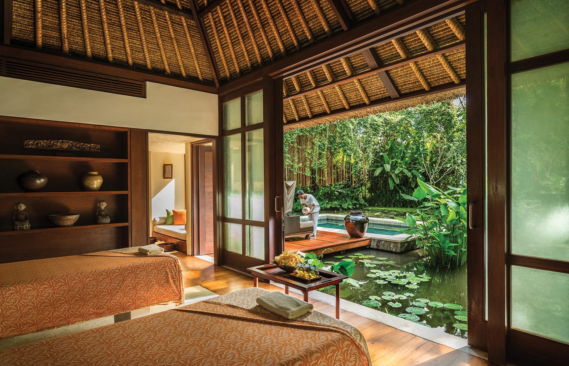 Four Seasons Resort Bali at Sayan, Ubud, Indonesia. Hotel Review by TravelPlusStyle. Photo © Four Seasons Hotels 