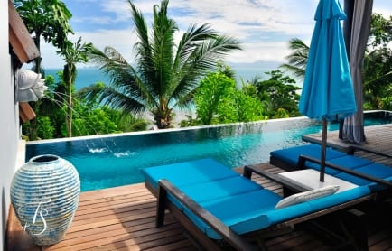 View from villa 403, Four Seasons Resort Koh Samui