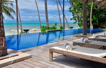 Infinity Pool, Four Seasons Resort Koh Samui. © Travel+Style