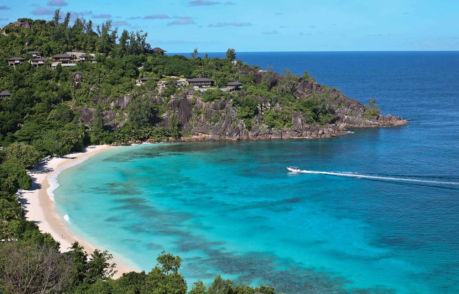 Four Seasons Resort Seychelles, Mahe Island, Seychelles. Hotel Review by TravelPlusStyle. Photo © Four Seasons