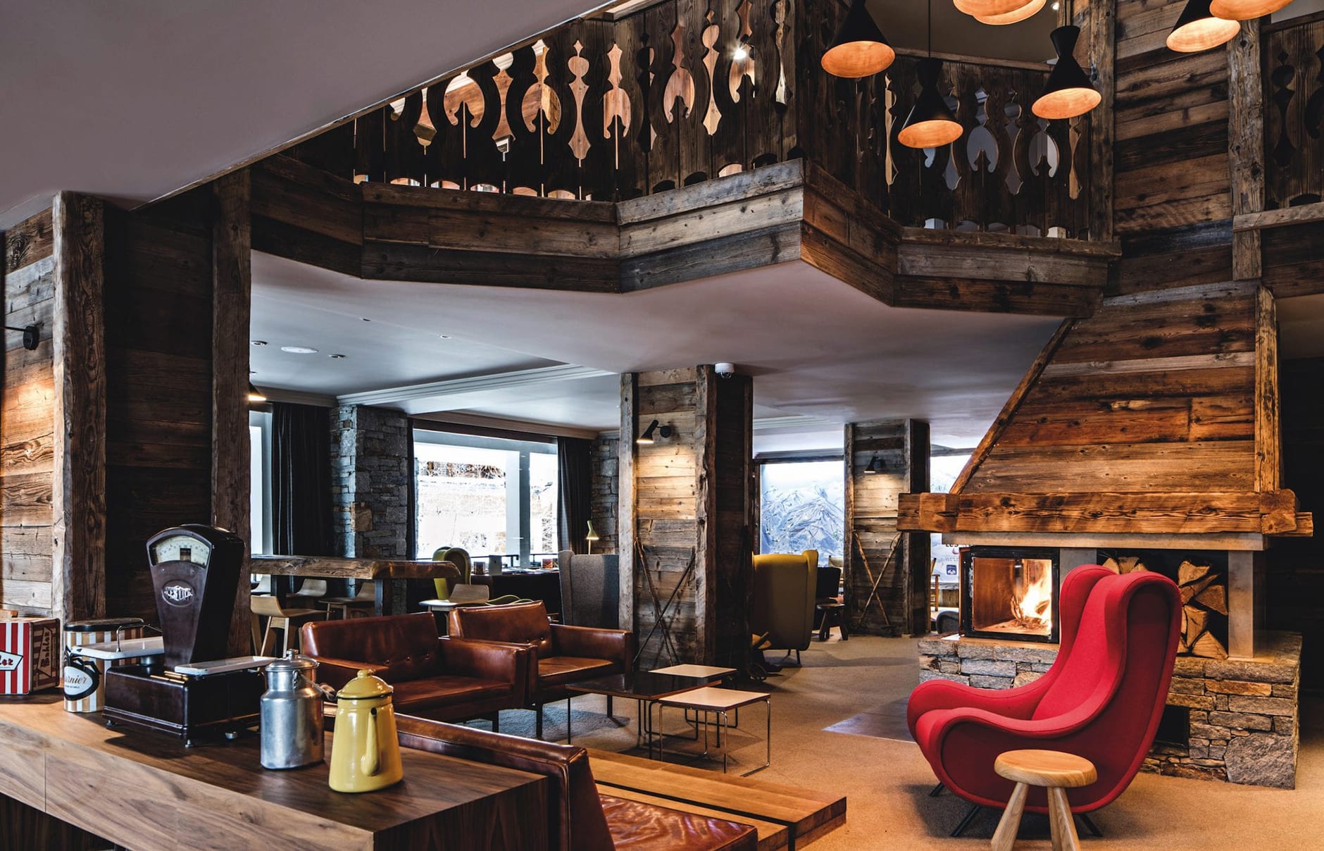 Hôtel des Trois Vallées, Courchevel, France. Hotel Review. Photo © The Hotels d’en Haut Group