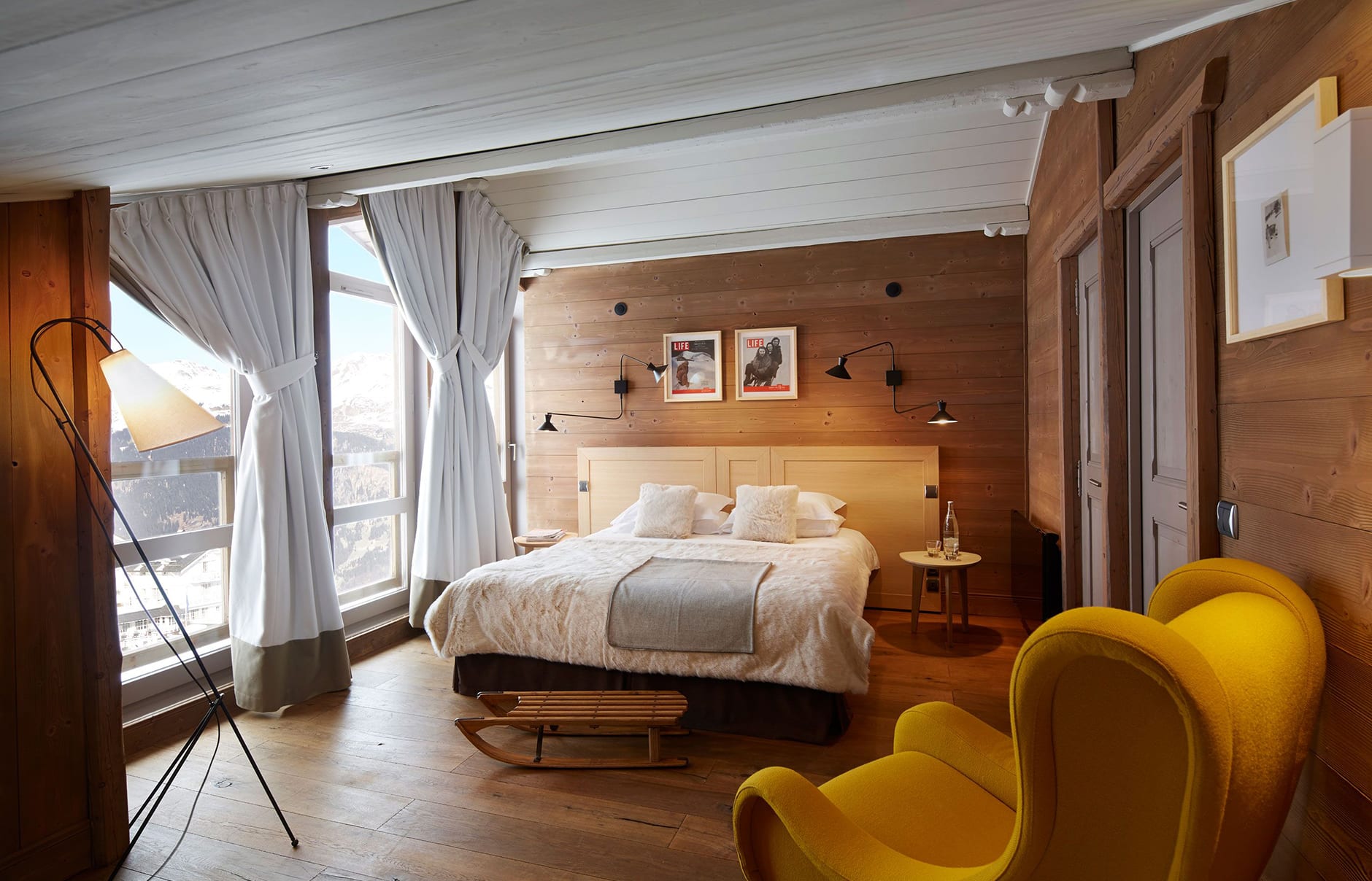 Hôtel des Trois Vallées, Courchevel, France. Hotel Review. Photo © The Hotels d’en Haut Group