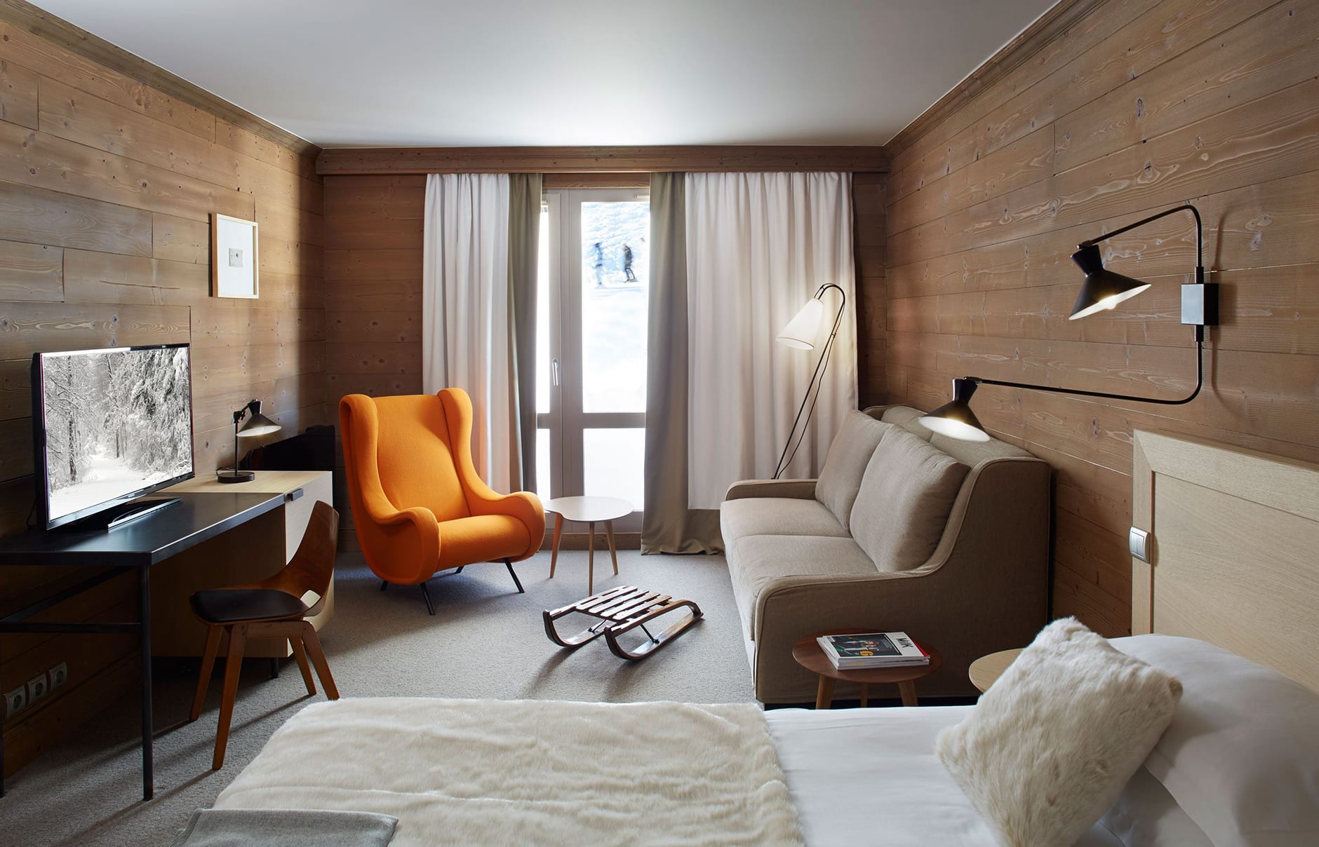 Hôtel des Trois Vallées, Courchevel, France. Hotel Review. Photo © The Hotels d’en Haut Group